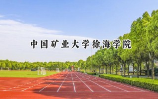2024中国矿业大学徐海学院录取分数线：江苏最低471分