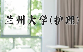 2024年兰州大学(护理)录取分数线，新疆最低449分