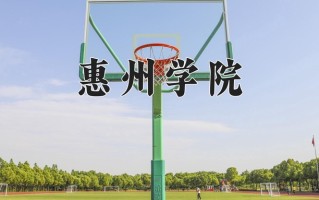 2025年惠州学院在四川计划招生人数（附学费及专业录取分)