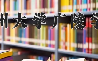 2025年扬州大学广陵学院在四川计划招生人数（附学费及专业录取分)