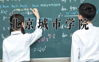 2025年北京城市学院在新疆计划招生人数（附学费及专业录取分)