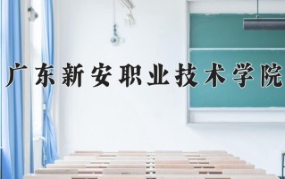2025年广东新安职业技术学院在河南计划招生人数（附学费及专业录取分)