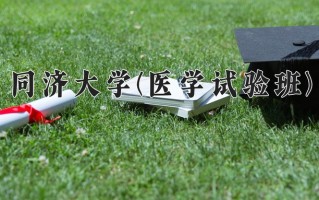 2025年同济大学(医学试验班)在河北计划招生人数（附学费及专业录取分)