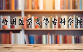 2025年梧州医学高等专科学校在河北计划招生人数（附学费及专业录取分)