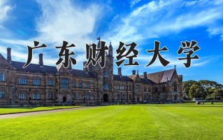 2025年广东财经大学在新疆计划招生人数（附学费及专业录取分)