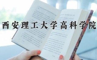 2025年西安理工大学高科学院在河南计划招生人数（附学费及专业录取分)