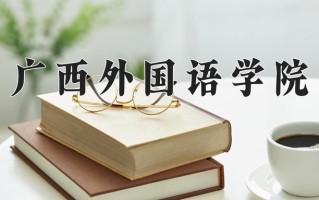 2025年广西外国语学院在河南计划招生人数（附学费及专业录取分)