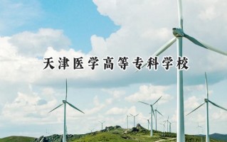 天津医学高等专科学校2024在青海录取分数线是多少？最低313分/最高416分