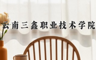 2025年云南三鑫职业技术学院在四川计划招生人数（附学费及专业录取分)