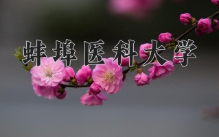 2025年蚌埠医科大学在河南计划招生人数（附学费及专业录取分)