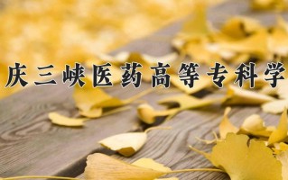 2025年重庆三峡医药高等专科学校在河南计划招生人数（附学费及专业录取分)