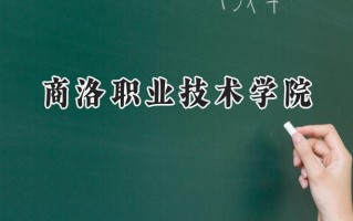 2024商洛职业技术学院录取分数线：宁夏最低335分