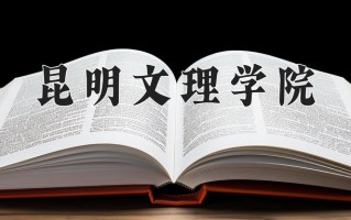 2025年昆明文理学院在四川计划招生人数（附学费及专业录取分)