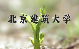 2025年北京建筑大学在新疆计划招生人数（附学费及专业录取分)