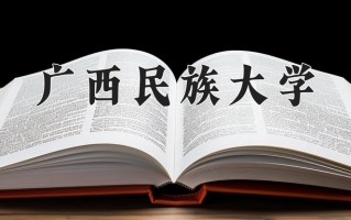 2024年广西民族大学录取分数线，青海最低373分