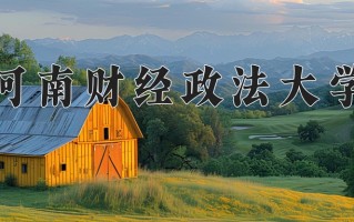2025年河南财经政法大学在河南计划招生人数（附学费及专业录取分)