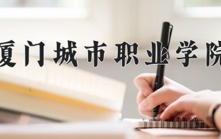 2025年厦门城市职业学院在四川计划招生人数（附学费及专业录取分)