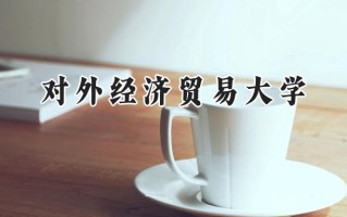 对外经济贸易大学2024在福建录取分数线是多少？最低603分/最高638分