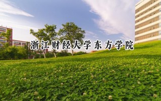 浙江财经大学东方学院2024在福建录取分数线是多少？最低445分/最高496分