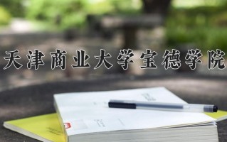 2025年天津商业大学宝德学院在河南计划招生人数（附学费及专业录取分)