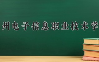 2025年郑州电子信息职业技术学院在河南计划招生人数（附学费及专业录取分)