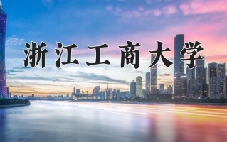 2025年浙江工商大学在河南计划招生人数（附学费及专业录取分)