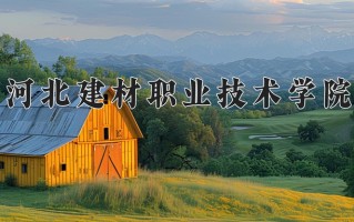 2025年河北建材职业技术学院在河南计划招生人数（附学费及专业录取分)