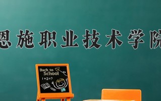 2025年恩施职业技术学院在河南计划招生人数（附学费及专业录取分)