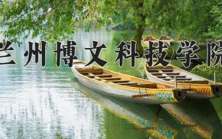 2024年兰州博文科技学院录取分数线，新疆最低277分