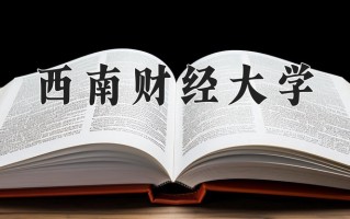 2025年西南财经大学在四川计划招生人数（附学费及专业录取分)