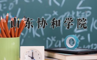 2024年山东协和学院录取分数线，宁夏最低393分