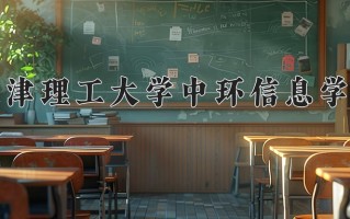 2025年天津理工大学中环信息学院在四川计划招生人数（附学费及专业录取分)