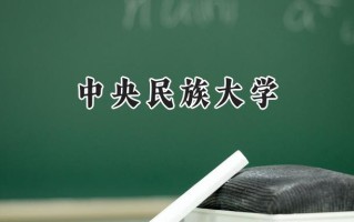 2024中央民族大学录取分数线：新疆最低496分