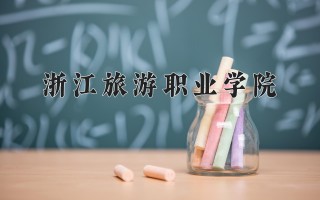 2024年浙江旅游职业学院录取分数线，河北最低416分