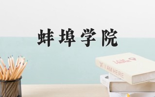 2025年蚌埠学院在四川计划招生人数（附学费及专业录取分)