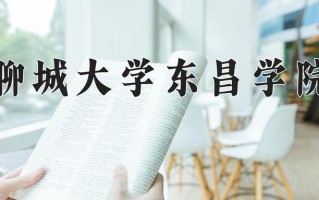 聊城大学东昌学院王牌专业有哪些？附2025最新王牌专业排名一览表