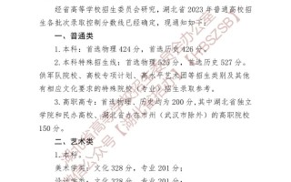 2024年湖北高考分数线公布：特招线物理类525分、历史类527分