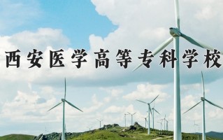 2025年西安医学高等专科学校在四川计划招生人数（附学费及专业录取分)
