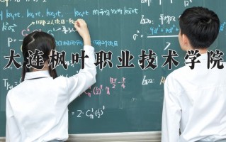 2025年大连枫叶职业技术学院在新疆计划招生人数（附学费及专业录取分)