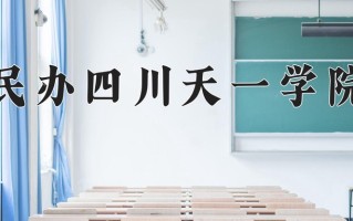 2025年民办四川天一学院在四川计划招生人数（附学费及专业录取分)