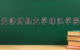 2025年天津财经大学珠江学院在新疆计划招生人数（附学费及专业录取分)