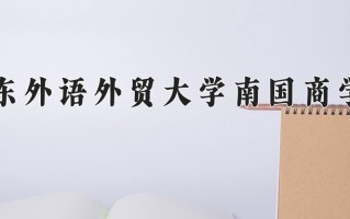 2025年广东外语外贸大学南国商学院在四川计划招生人数（附学费及专业录取分)