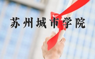 2025年苏州城市学院在河南计划招生人数（附学费及专业录取分)