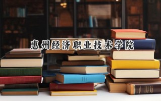 惠州经济职业技术学院2024在青海录取分数线是多少？最低195分/最高252分