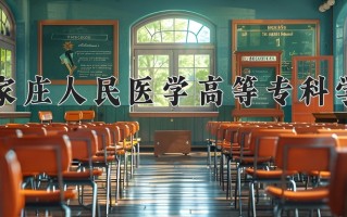 2025年石家庄人民医学高等专科学校在河南计划招生人数（附学费及专业录取分)