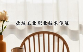 2024盐城工业职业技术学院录取分数线：江苏最低322分