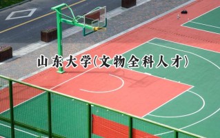 山东大学(文物全科人才)2024在山东录取分数线是多少？最低606分/最高637分