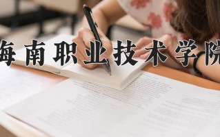 2025年海南职业技术学院在新疆计划招生人数（附学费及专业录取分)