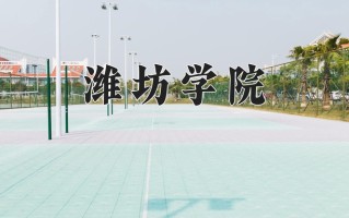 2025年潍坊学院在河南计划招生人数（附学费及专业录取分)