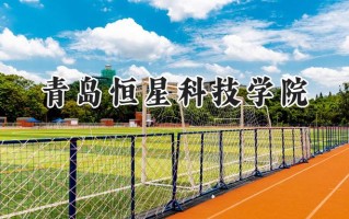2024青岛恒星科技学院录取分数线：山西最低217分